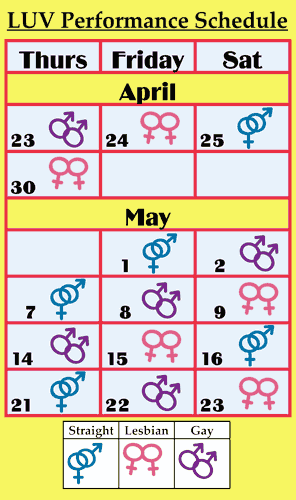 LUV rotation schedule